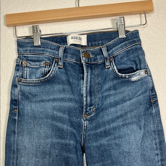 Agolde Women's Blue Jeans 25 - Picture 4 of 6